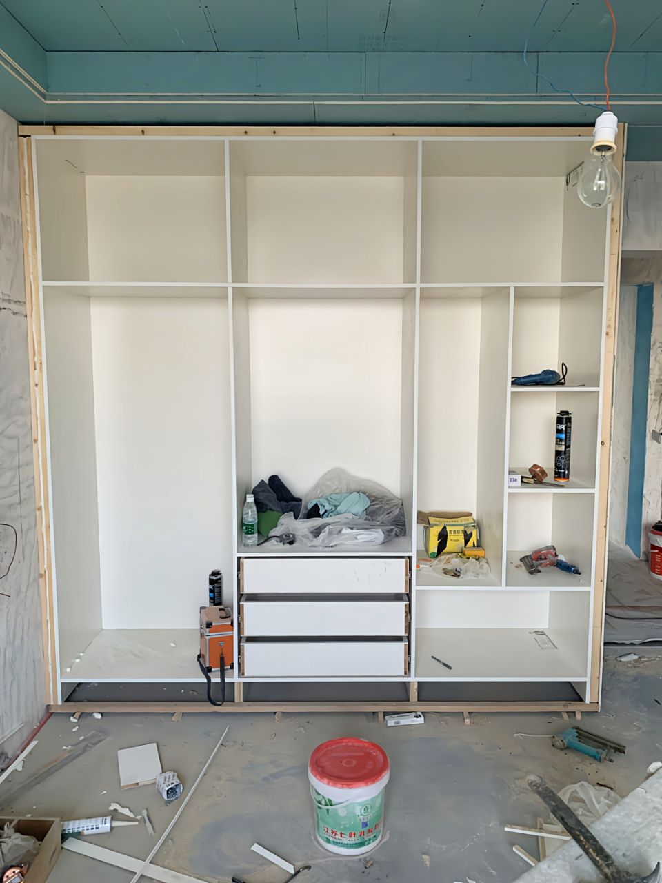 木工现场打柜子你怎么评价