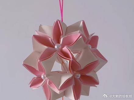 新年镂空灯笼,赶快做起来吧    #折纸教程##手工diy#大触的绘板姬的