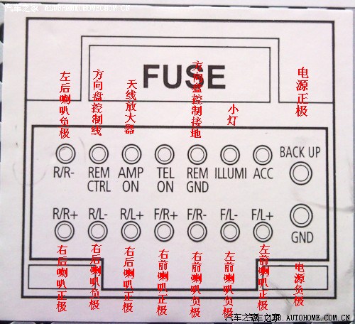 原车cd机接线图
