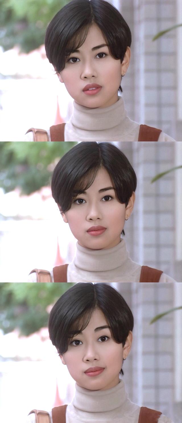 短发女神我只服陈松伶笑看风云中的她太美了