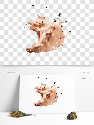 3d元素奶茶液体飞溅3d元素83931奶茶水花3d元素奶茶水花3d元素7313050