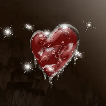 心已冰封唯美图片