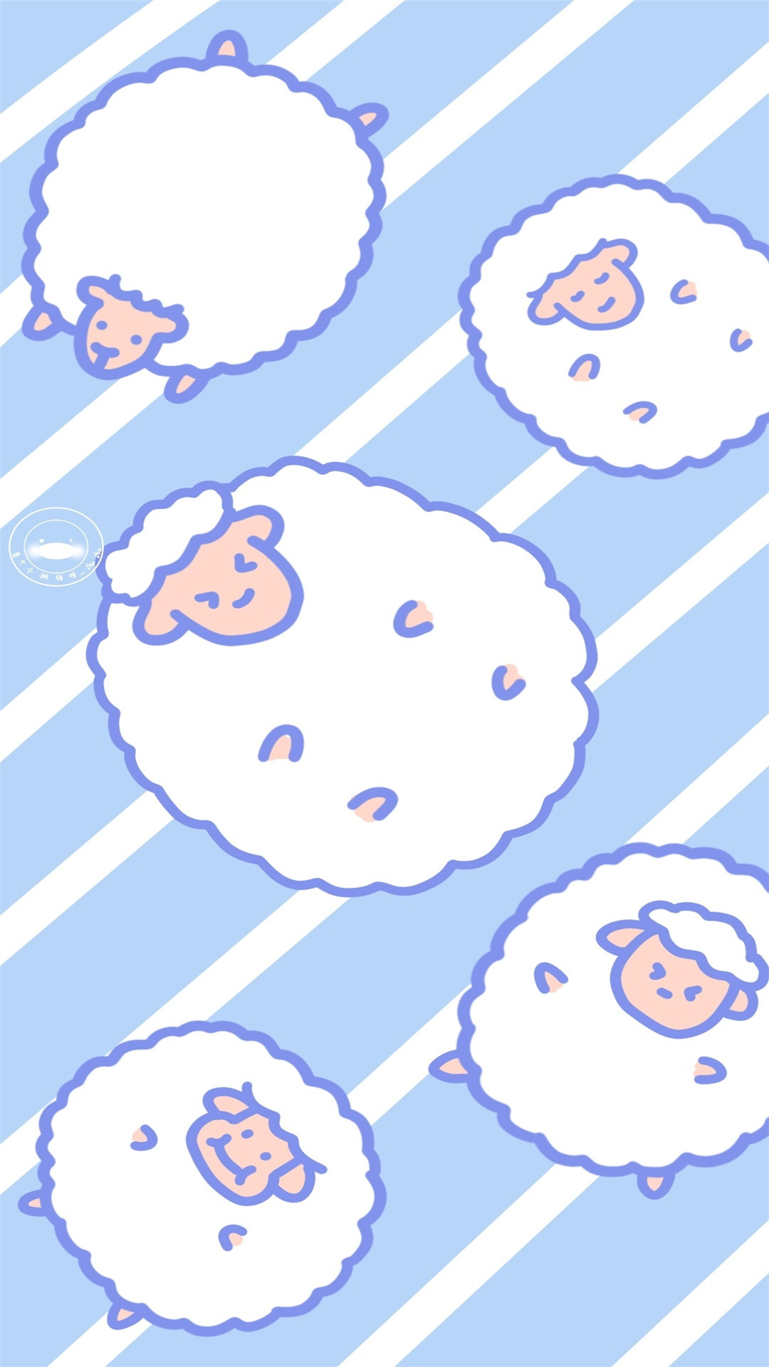 少女心清甜可爱手绘高清手机壁纸