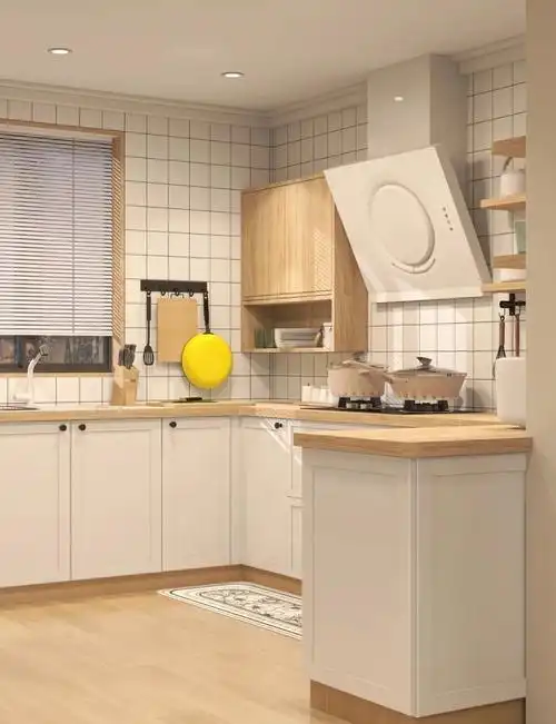 开放式厨房效果图(小户型开放式厨房装修效果图)