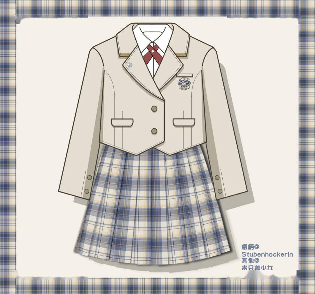 jk制服到底是一种什么东西jk服装效果图vs款式图分享