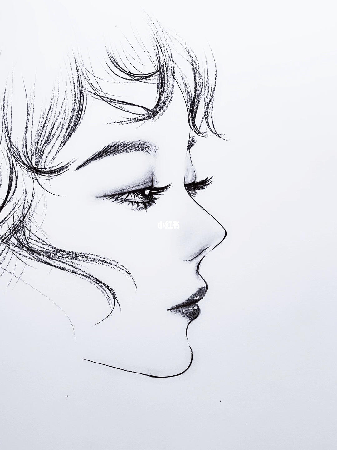 教你画侧脸