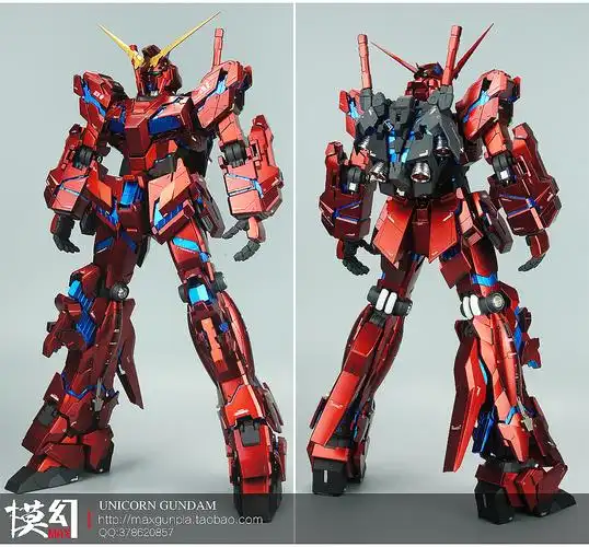[pg]rx-0 unicorn gundam 全装备独角兽高达(改色)