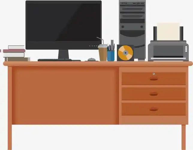 卡通电脑桌