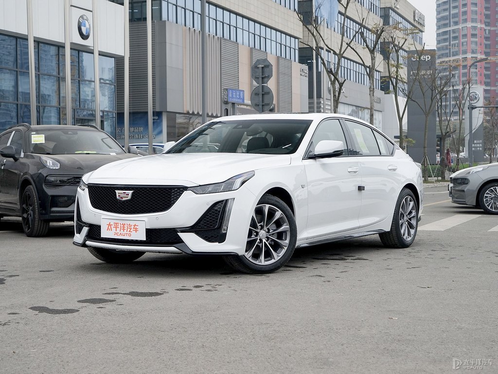 云海白凯迪拉克ct5整车外观外观图片_凯迪拉克ct5 2021款 28t 领先