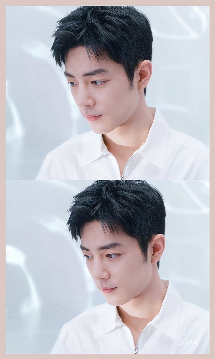 肖战##肖战正能量艺人#甜兮兮的可爱,感觉伸手就能摸得到…@x玖赡年