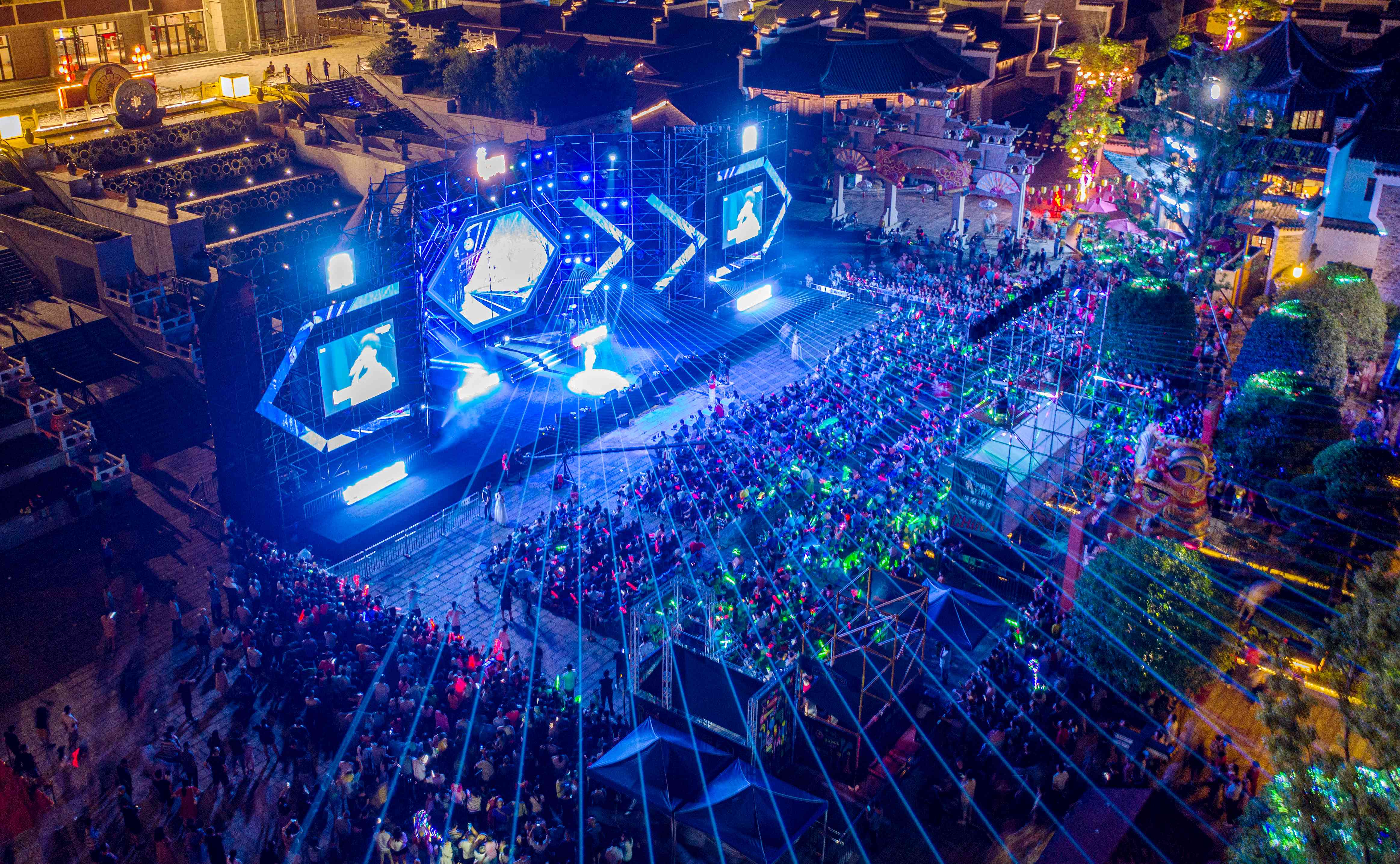 组图|中国好声音与国潮电音节碰撞,超燃!