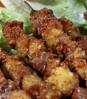 牛肉串 烧烤 微海汇