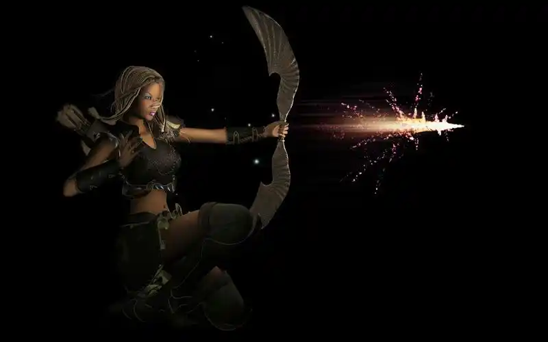 壁纸3d设计美女