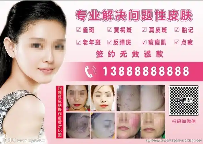 问题皮肤美容设计图__海报设计_广告设计_设计图库_昵图网nipic.com