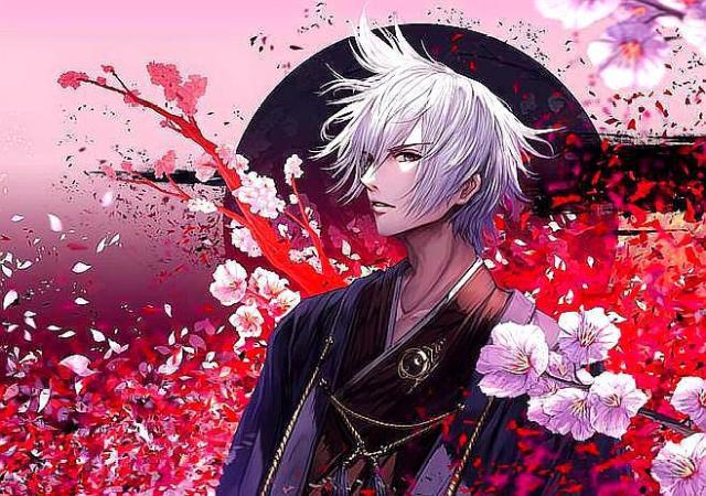 人物绘画,二次元动漫男神插图,超帅的