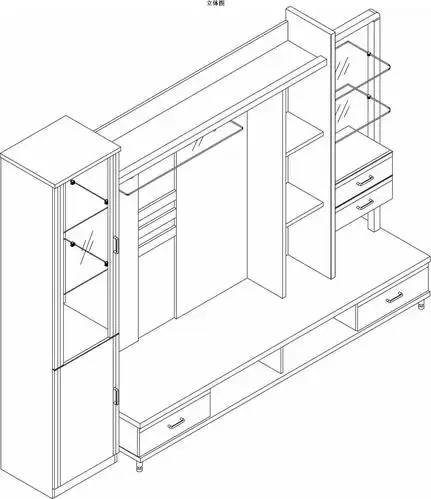 电视柜(lqys-c-14067)