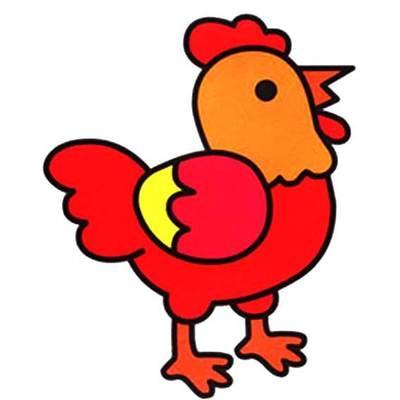 动物头像简笔画彩图