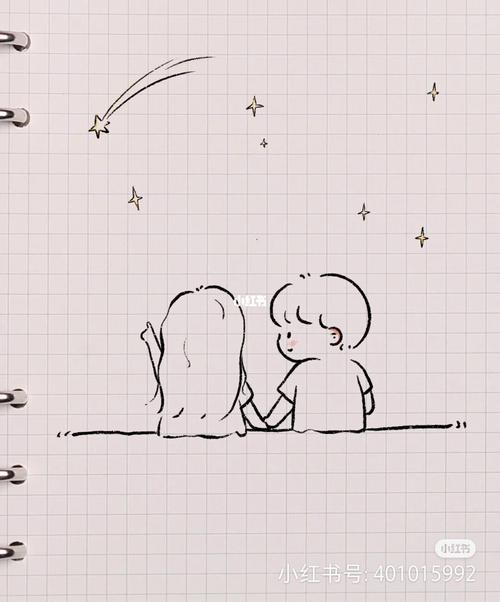 简笔画手绘简笔画手绘恋爱眼镜我的恋爱日记文化绘画