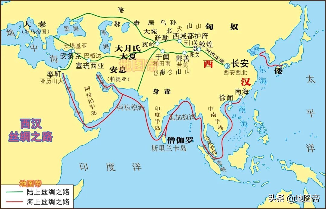 路上丝绸之路起点(为何宋朝元朝之后,丝绸之路从陆地转移到海洋?)