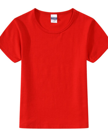 ?小学生班服定制t恤活动衣服运动会儿童圆领夏季短袖纯棉幼儿园diy?