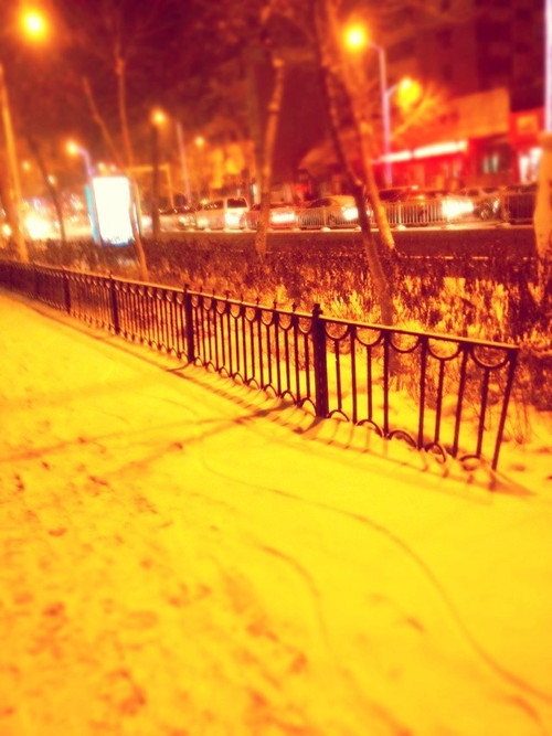 下雪的夜晚为什么那么美.