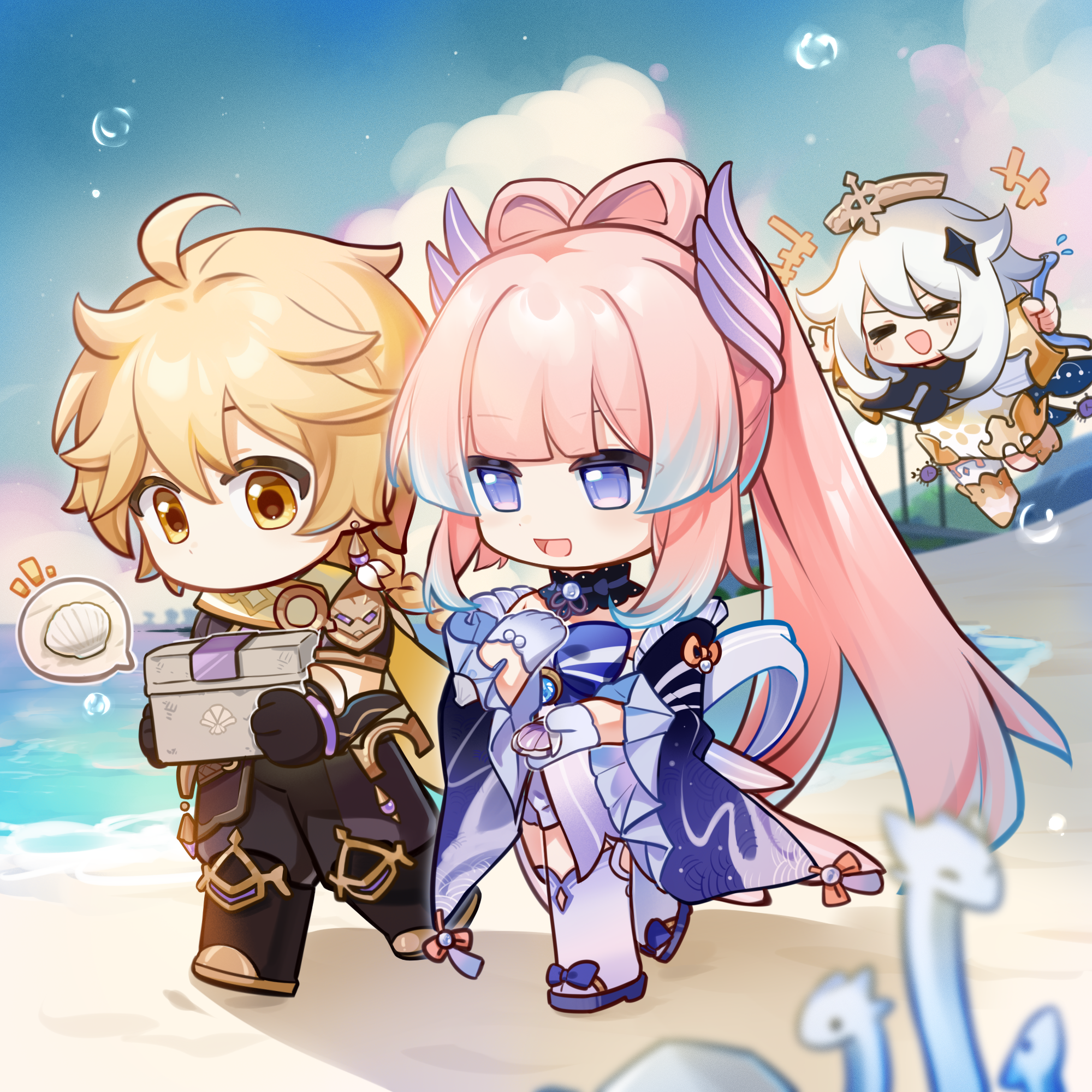 原神「q版生日漫画」稻妻全角色篇