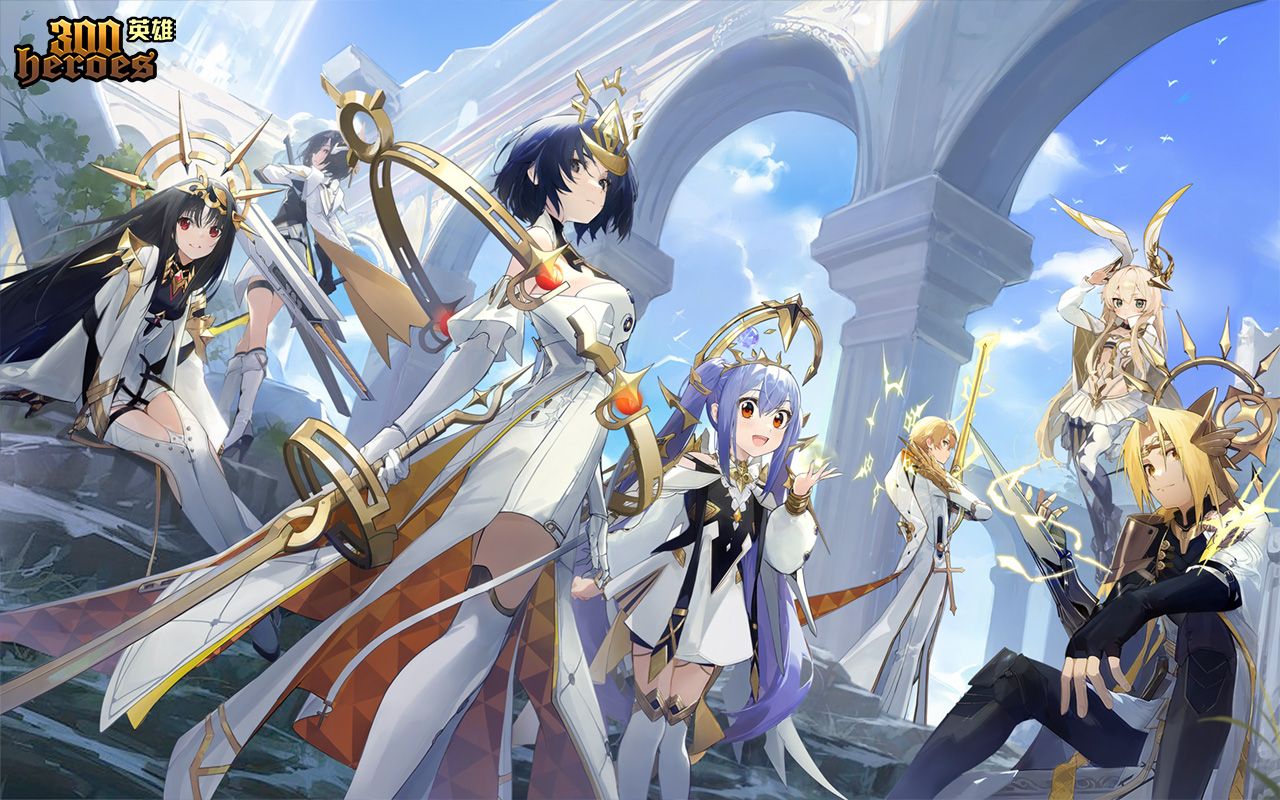 【300英雄】笠笠笠新皮肤降世神威游戏内展示