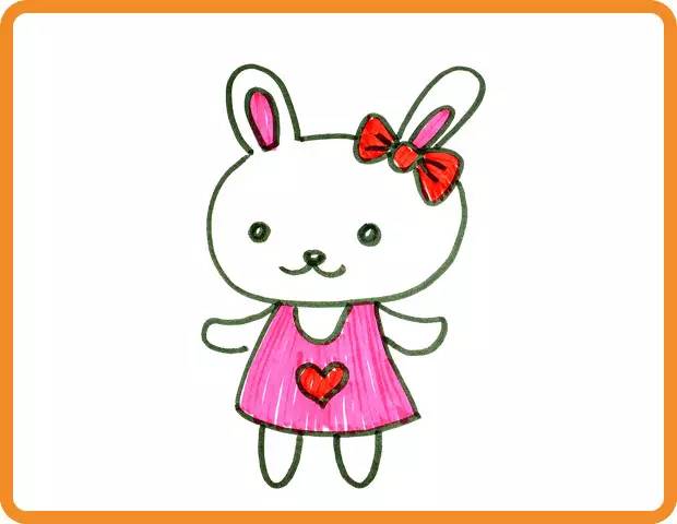 【亲子时间—学画画】十二生肖——兔