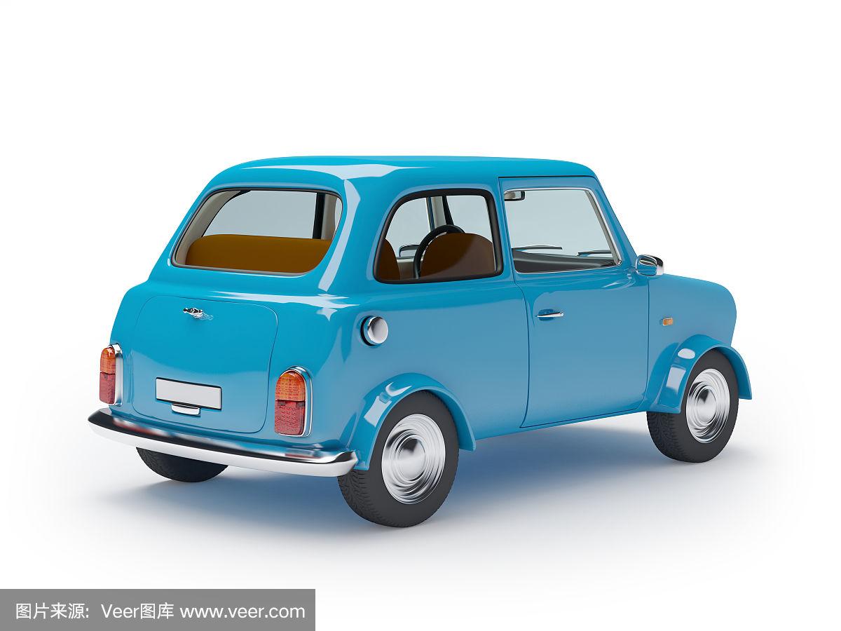 复古汽车迷你