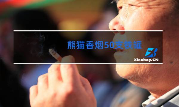 熊猫香烟50支铁罐