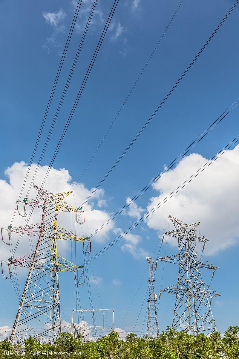 高压电输电塔