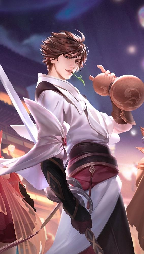 这几张图虽然都很常见,但是每一张还都是很帅,快来存李白哥哥的帅图