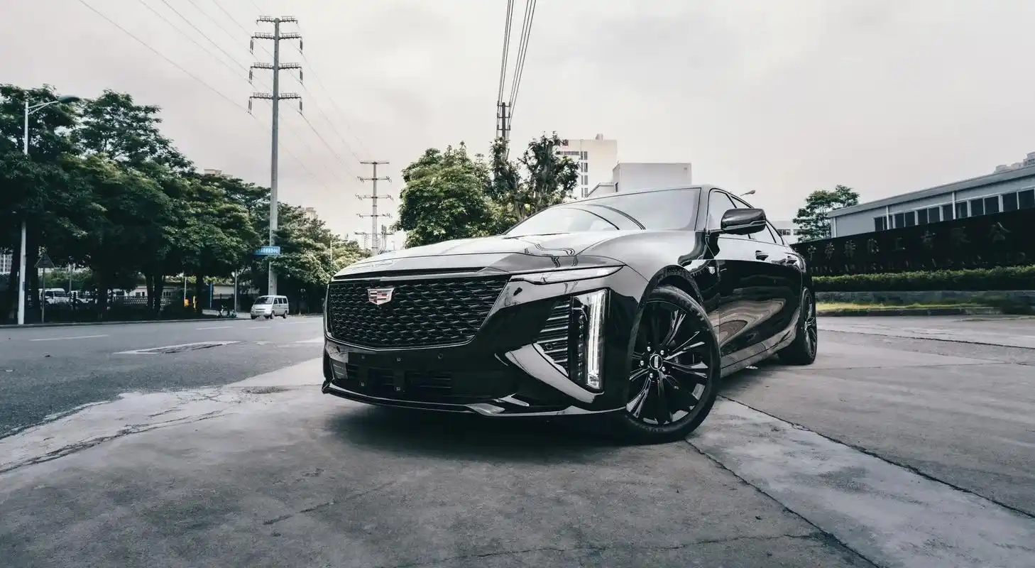 凯迪拉克ct6 #黑武士 纯素车,只是改了颜色.其他什么也 - 抖音
