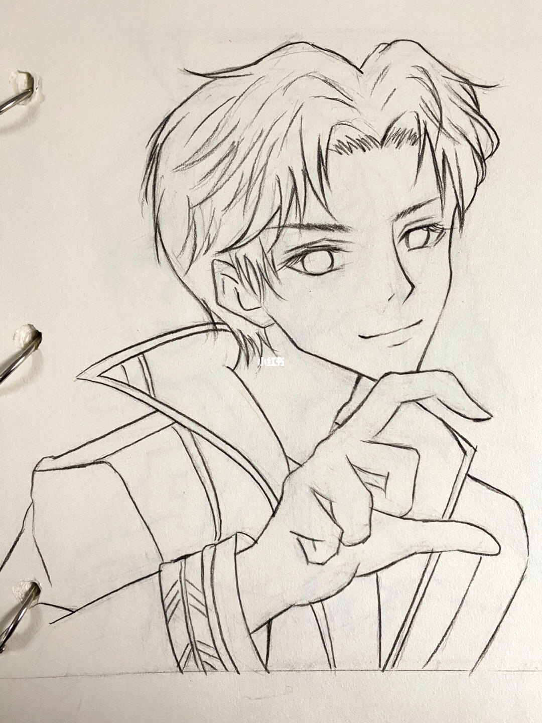 斗罗大陆  #手绘临摹  #唐三  #二次元手绘  #画渣日常  #阿白  你心