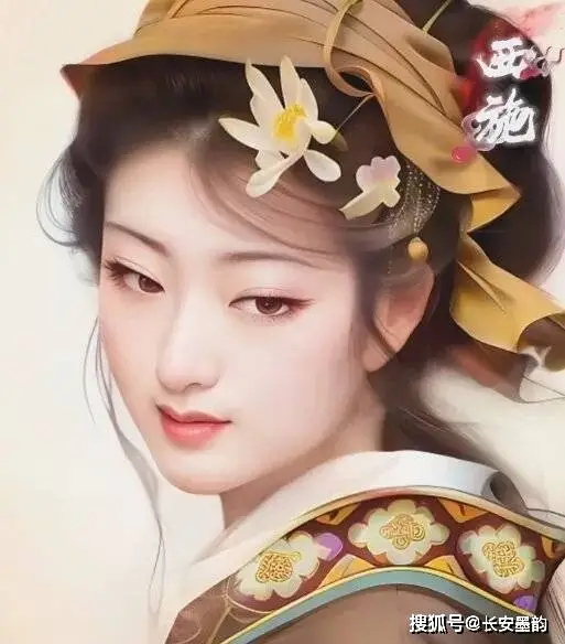 ai还原西施的真实样貌不愧是四大美女之一啊