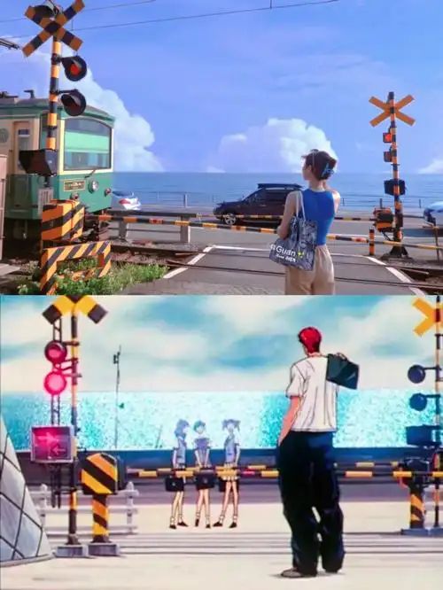 灌篮高手打卡镰仓高校前站