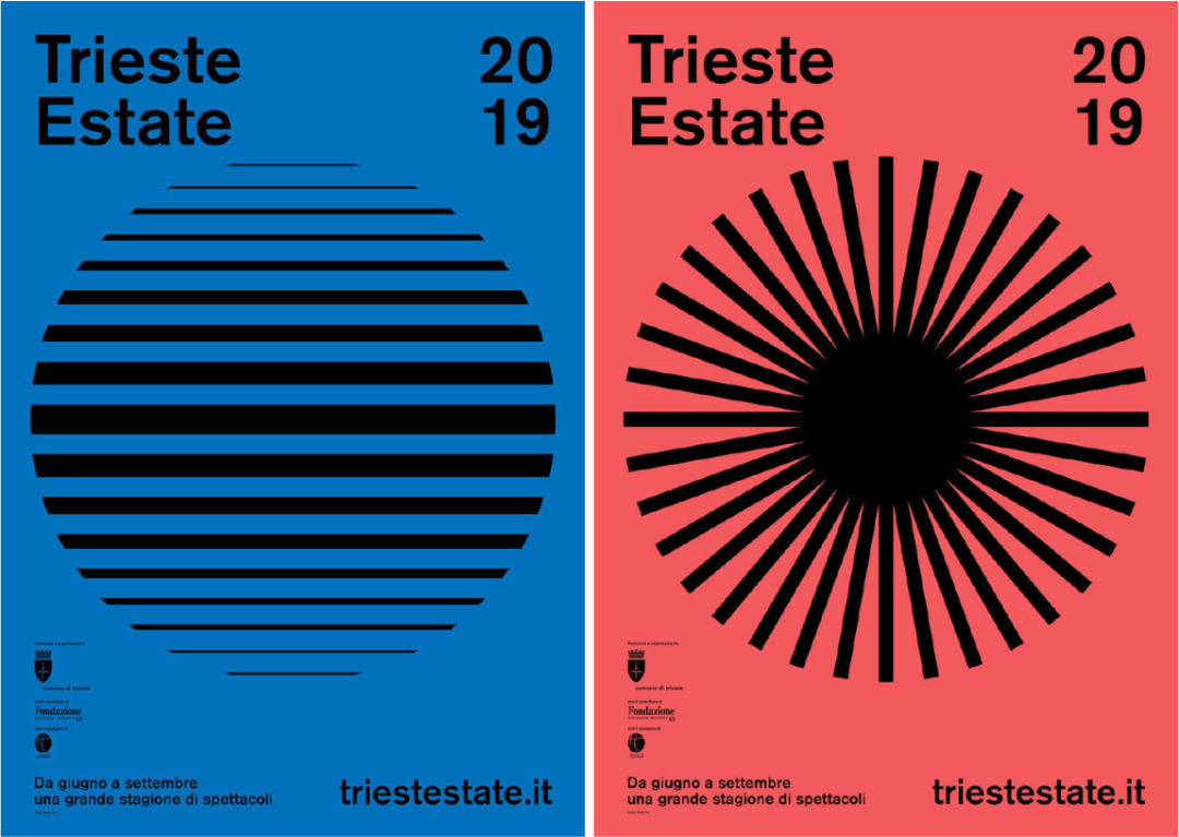 真不戳我用三角形设计了一幅海报