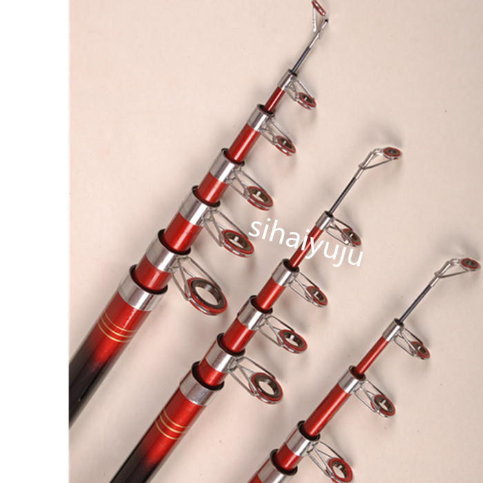 红珍珠碳素海竿 渔具 鱼竿 钓鱼竿 抛竿渔竿海杆远投竿海杆 抛杆