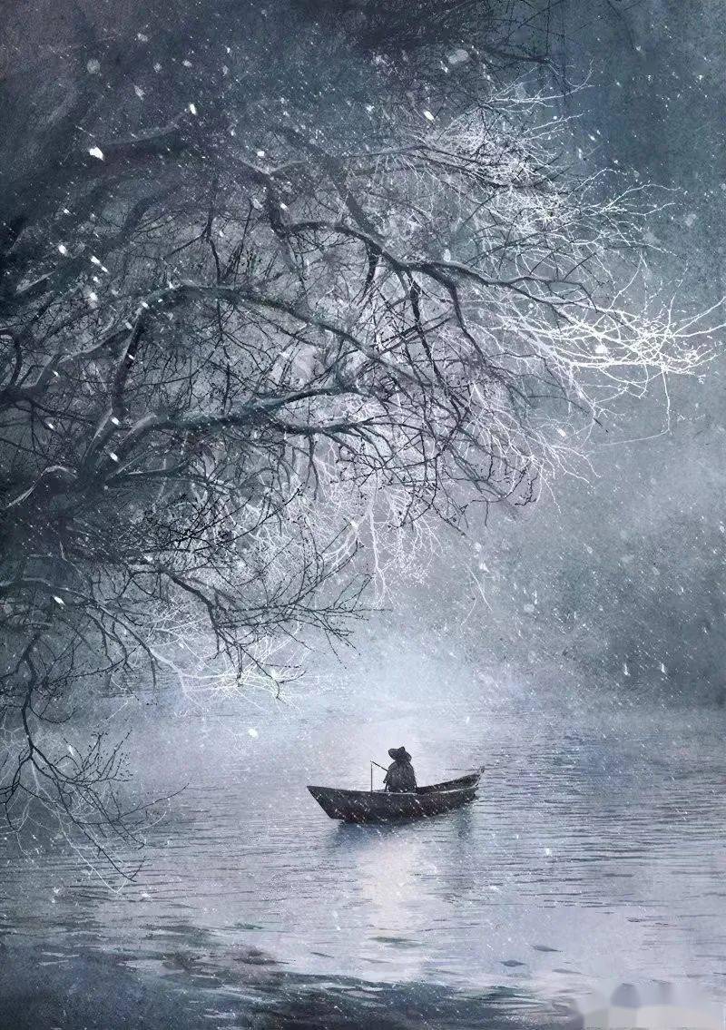 古风意境插画 山林 侠义 江湖