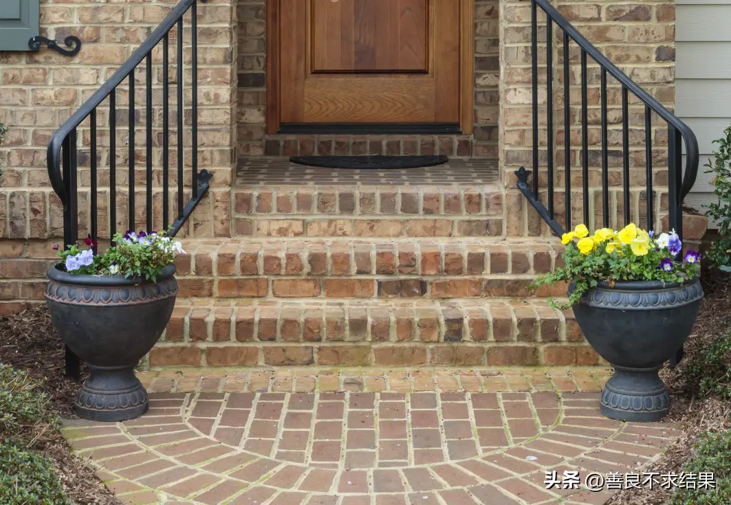 人人羡慕的"门口台阶",简单又漂亮!_设计_位置_落差