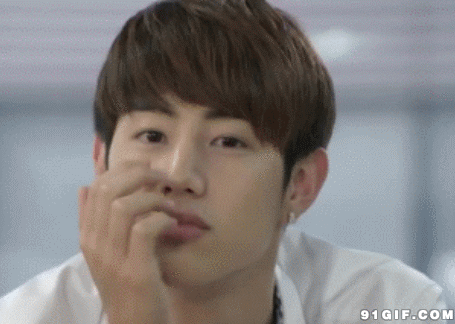 帅哥欧巴爱心萌gif动图_动态图_表情包下载_soogif