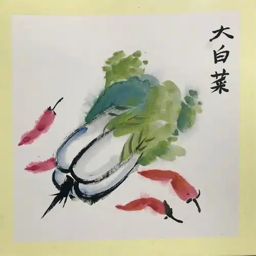 北大学园幼儿园国画课(十月二十五日星期四)