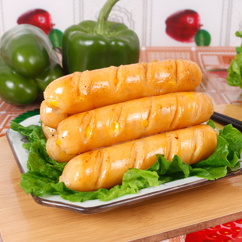 平海海特玉米香肠台湾口味烧烤麻辣烫早餐火锅香肠