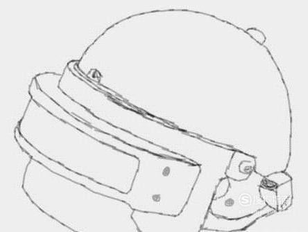 绝地求生三级头盔怎么画吃鸡三级头盔画法