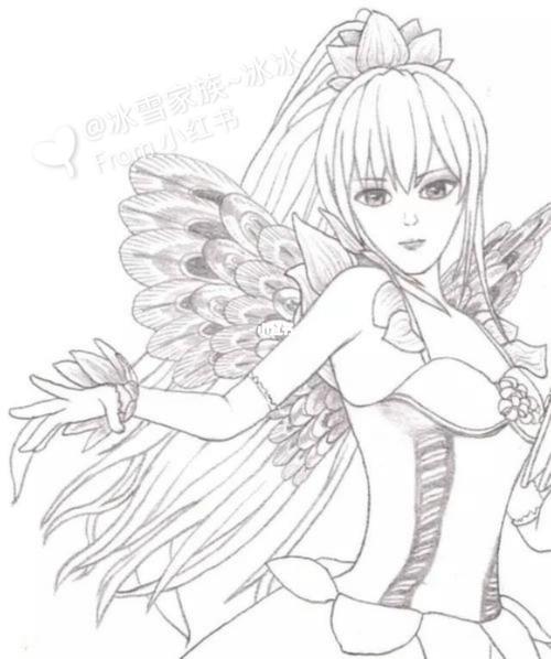 有趣简笔画教程75叶罗丽15菲灵画法叶罗丽简笔画教程菲灵怎么叶罗丽