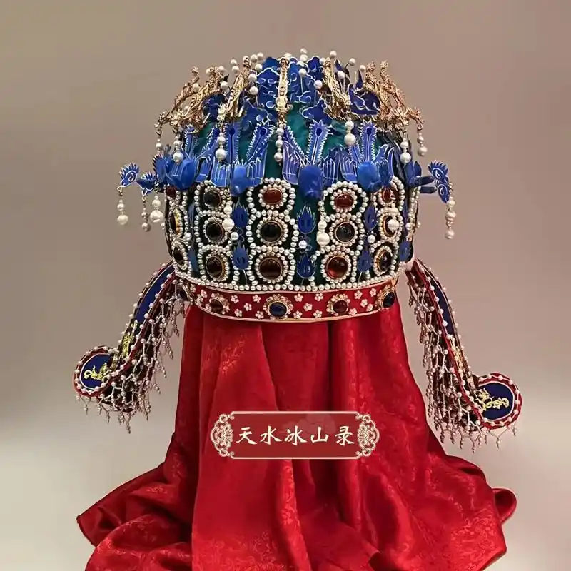 明制九龙九凤冠,仿定陵孝端皇后礼冠#古风汉服发饰 #明制凤冠 - 抖音