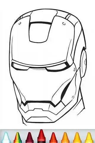 钢铁侠怎么画简单又帅钢铁侠 新钢铁侠简笔画 钢铁侠简笔画儿童画就