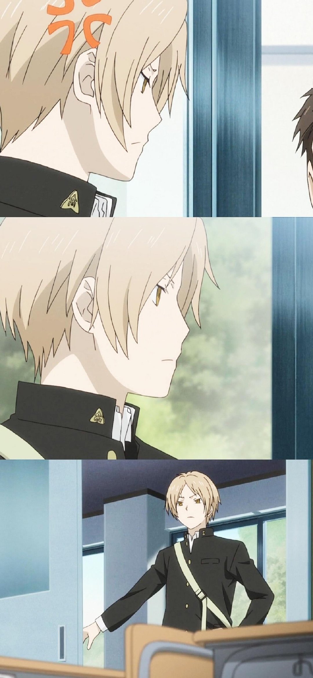 多彩壁纸543期|夏目友人帐卡通三格拼接壁纸