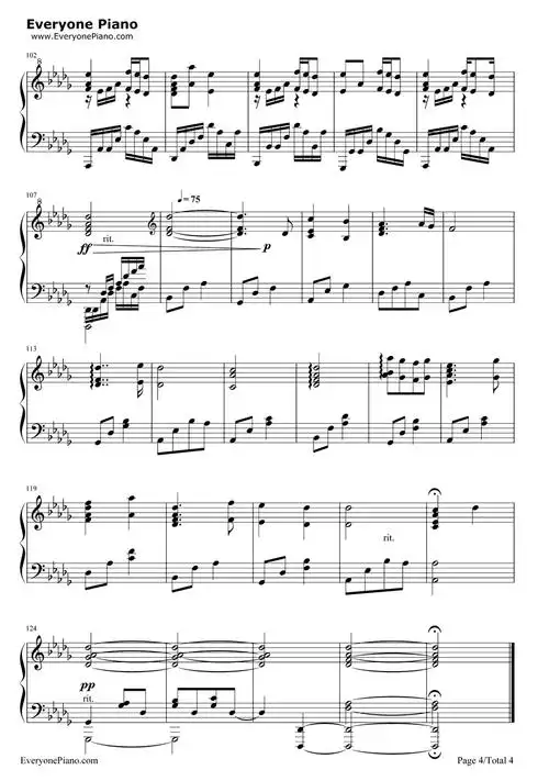 you钢琴谱-dai-寒蝉鸣泣之时ost