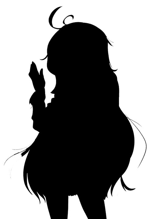 求动漫人物剪影